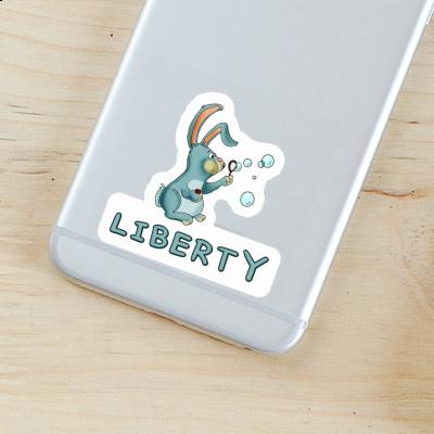 Autocollant Lapin Liberty Notebook Autocollant Lapin Liberty Notebook Image
