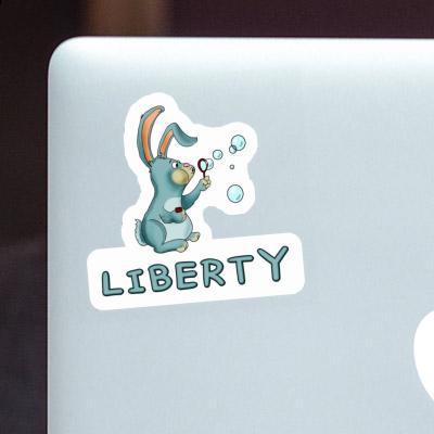 Autocollant Lapin Liberty Notebook Autocollant Lapin Liberty Gift package Image