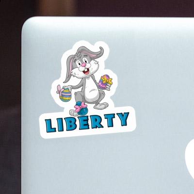 Liberty Autocollant Lapin de Pâques Notebook Liberty Autocollant Lapin de Pâques Gift package Image
