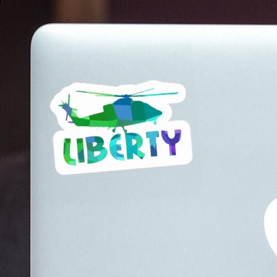 Autocollant Hélicoptère Liberty Notebook Autocollant Hélicoptère Liberty Gift package Image