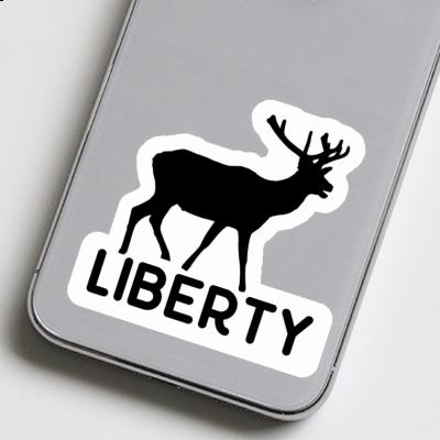 Liberty Sticker Deer Liberty Sticker Deer Image