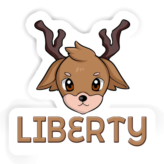 Aufkleber Liberty Hirsch Gift package Image