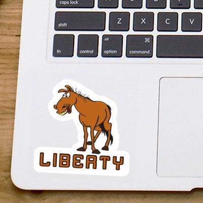 Horse Sticker Liberty Horse Sticker Liberty Image