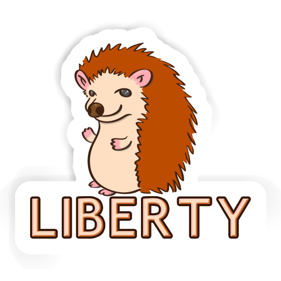 Liberty Aufkleber Igel Notebook Image