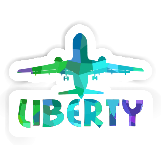 Jumbo-Jet Autocollant Liberty Gift package Image
