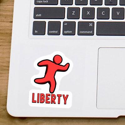 Sticker Liberty Jogger Notebook Sticker Liberty Jogger Notebook Image