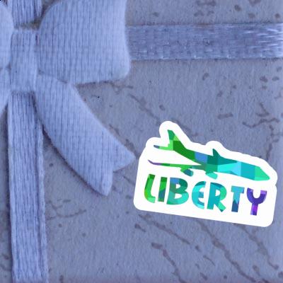 Liberty Autocollant Jumbo-Jet Liberty Autocollant Jumbo-Jet Image