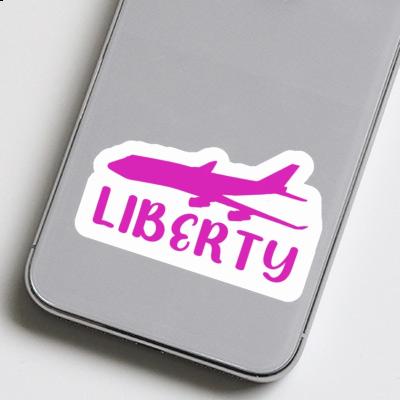 Liberty Autocollant Jumbo-Jet Image