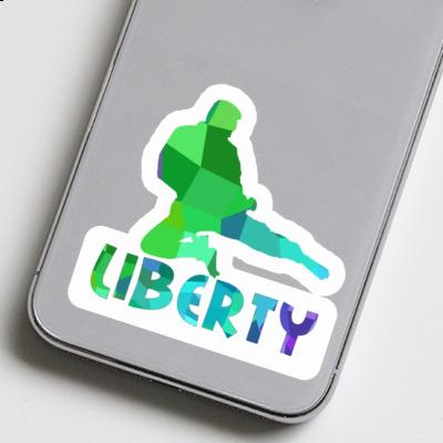 Autocollant Karatéka Liberty Gift package Image