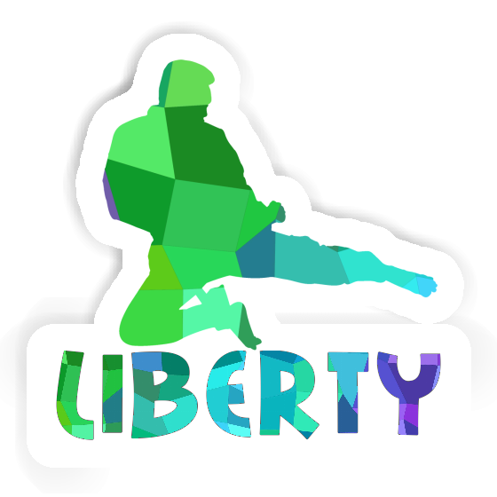 Liberty Sticker Karateka Notebook Liberty Sticker Karateka Gift package Image