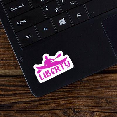 Liberty Sticker Kajakfahrer Notebook Liberty Sticker Kajakfahrer Notebook Image