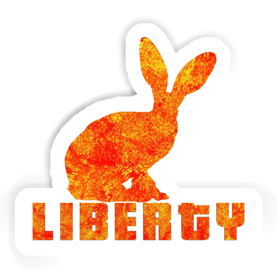 Lapin Autocollant Liberty Lapin Autocollant Liberty Image