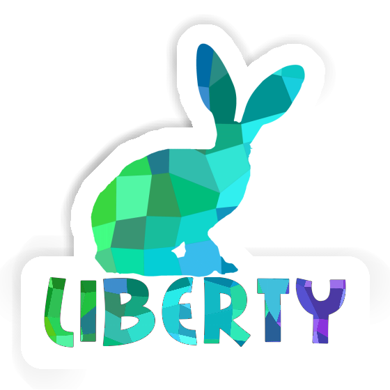 Liberty Autocollant Lapin Notebook Liberty Autocollant Lapin Notebook Image