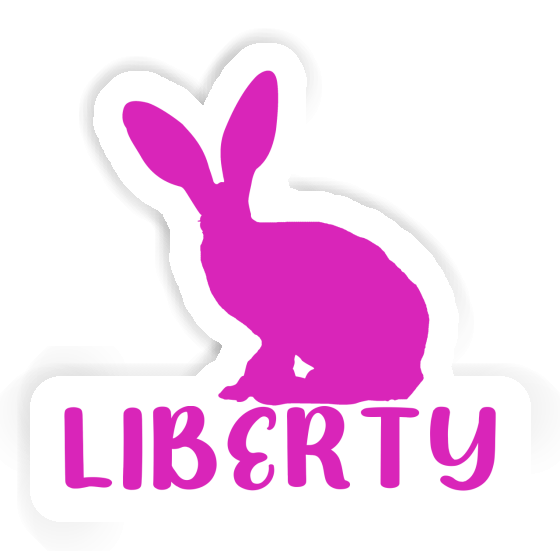 Lapin Autocollant Liberty Notebook Lapin Autocollant Liberty Gift package Image