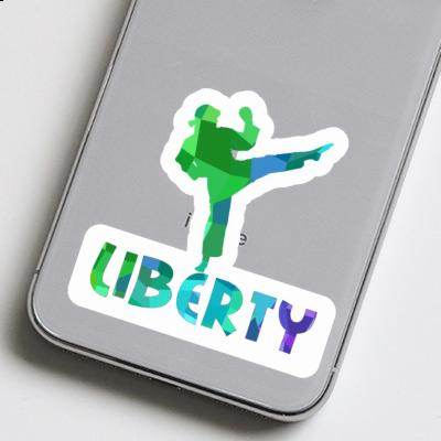 Sticker Karateka Liberty Sticker Karateka Liberty Image