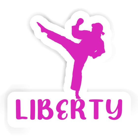 Liberty Sticker Karateka Notebook Liberty Sticker Karateka Notebook Image