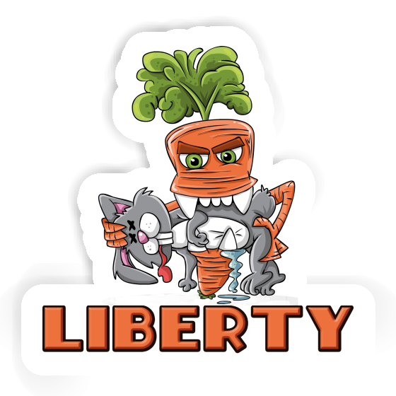 Aufkleber Monster-Karotte Liberty Laptop Aufkleber Monster-Karotte Liberty Laptop Image