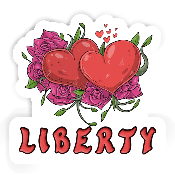 Sticker Liberty Heart Sticker Liberty Heart Image