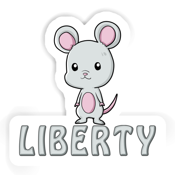 Sticker Mouse Liberty Gift package Image