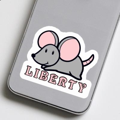 Souris Autocollant Liberty Image