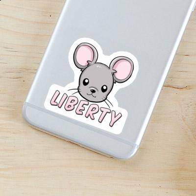 Autocollant Liberty Tête de souris Gift package Image