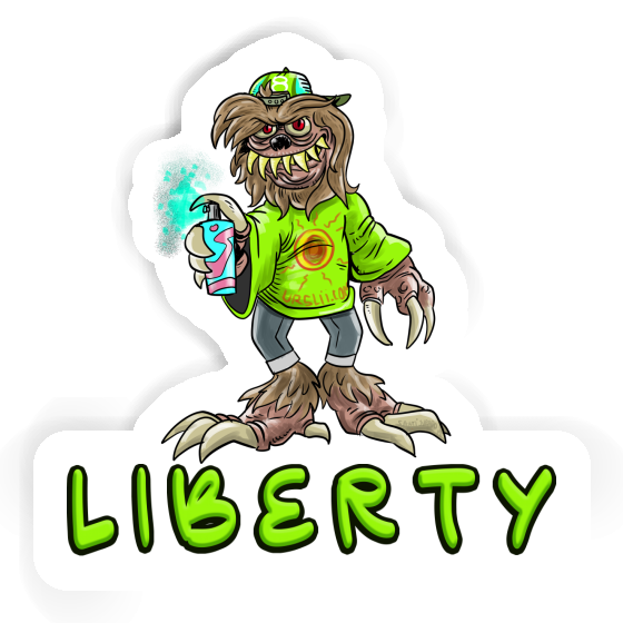 Sticker Liberty Sprayer Sticker Liberty Sprayer Image