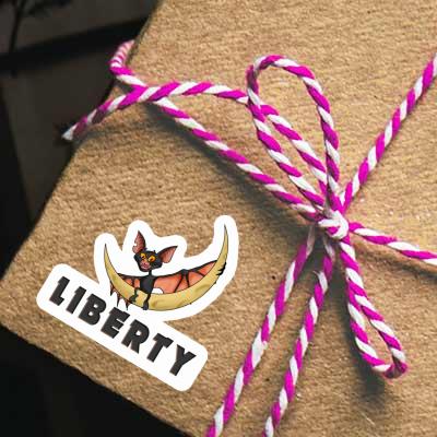Liberty Aufkleber Fledermaus Notebook Liberty Aufkleber Fledermaus Gift package Image
