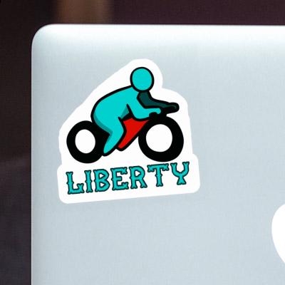 Liberty Autocollant Motocycliste Notebook Liberty Autocollant Motocycliste Gift package Image