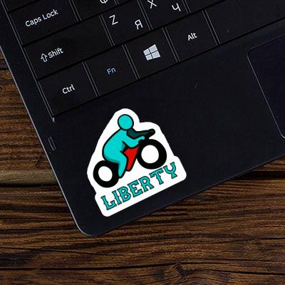 Motorradfahrer Sticker Liberty Motorradfahrer Sticker Liberty Image