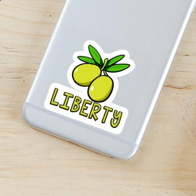 Sticker Olive Liberty Gift package Image
