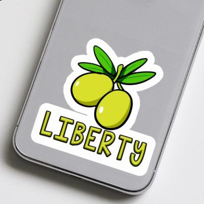 Sticker Olive Liberty Gift package Image