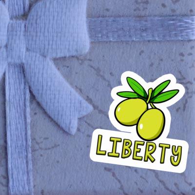 Autocollant Liberty Olive Laptop Autocollant Liberty Olive Laptop Image