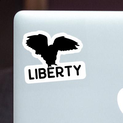 Liberty Autocollant Hibou Laptop Liberty Autocollant Hibou Laptop Image