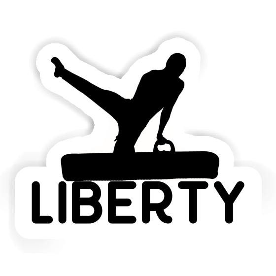 Autocollant Gymnaste Liberty Notebook Autocollant Gymnaste Liberty Gift package Image
