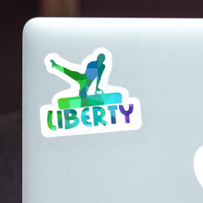 Liberty Autocollant Gymnaste Notebook Liberty Autocollant Gymnaste Notebook Image