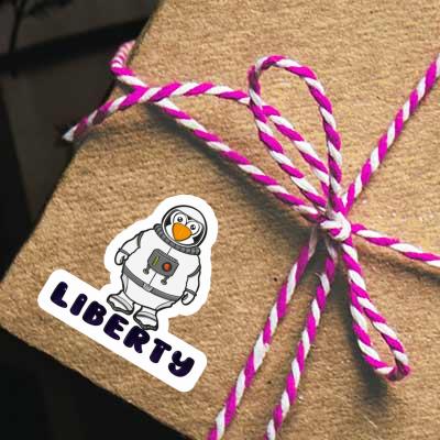 Astronaute Autocollant Liberty Notebook Astronaute Autocollant Liberty Notebook Image