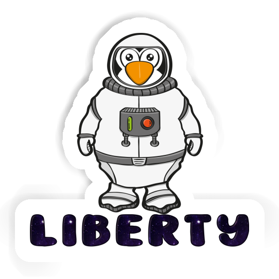 Astronaute Autocollant Liberty Astronaute Autocollant Liberty Image