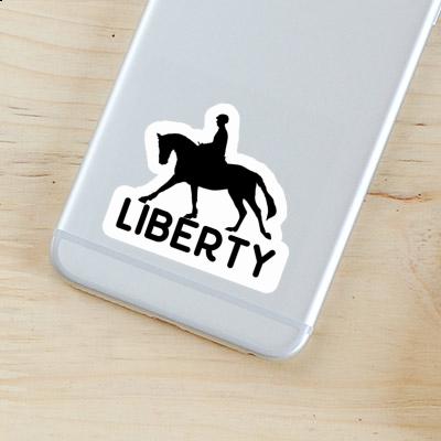 Aufkleber Reiterin Liberty Gift package Image