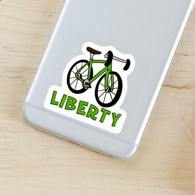 Liberty Autocollant Vélo de course Notebook Liberty Autocollant Vélo de course Gift package Image