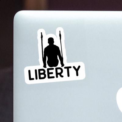 Liberty Sticker Ring gymnast Notebook Liberty Sticker Ring gymnast Gift package Image