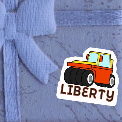 Autocollant Liberty Rouleau à pneus Laptop Image