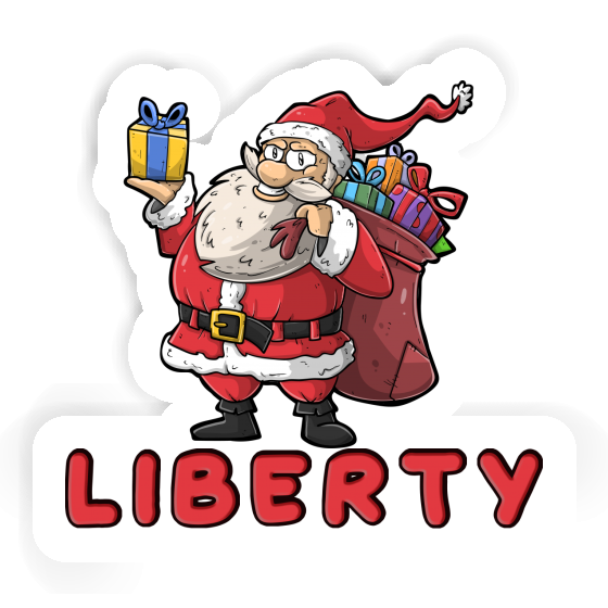Autocollant Père Noël Liberty Autocollant Père Noël Liberty Image