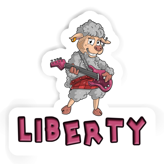 Liberty Autocollant Rockergirl Notebook Liberty Autocollant Rockergirl Gift package Image
