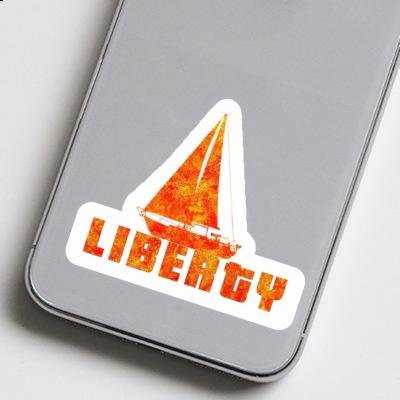 Autocollant Voilier Liberty Notebook Autocollant Voilier Liberty Gift package Image
