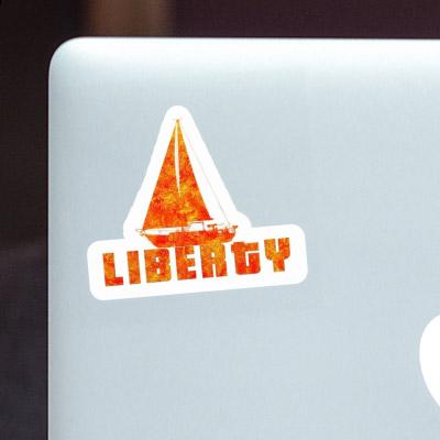 Autocollant Voilier Liberty Laptop Autocollant Voilier Liberty Laptop Image