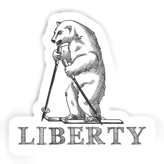 Autocollant Skieur Liberty Autocollant Skieur Liberty Image