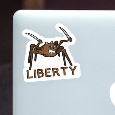 Araignée de combat Autocollant Liberty Gift package Image
