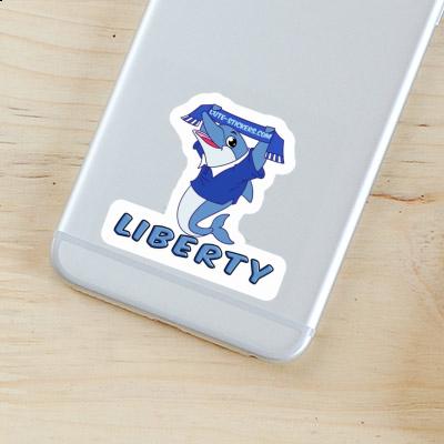 Autocollant Dauphin Liberty Notebook Autocollant Dauphin Liberty Notebook Image