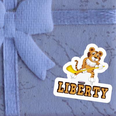 Tiger Sticker Liberty Tiger Sticker Liberty Image