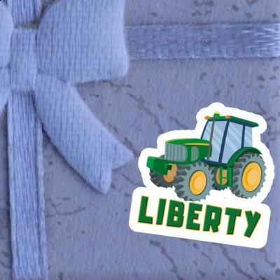 Tractor Sticker Liberty Image